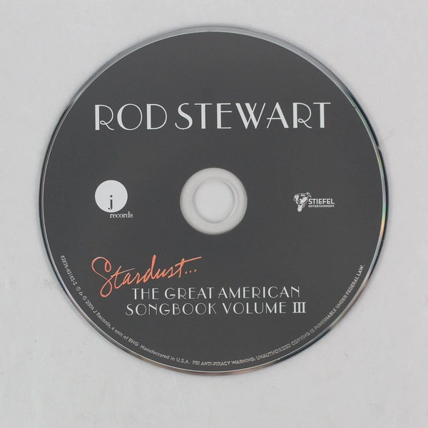 Rod Stewart Stardust: Great American Songbook Vol. 3 CD - 2004 J Records