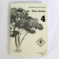 Appalachian Trail Guide New York to New Jersey 1983 9th Edition Paperback