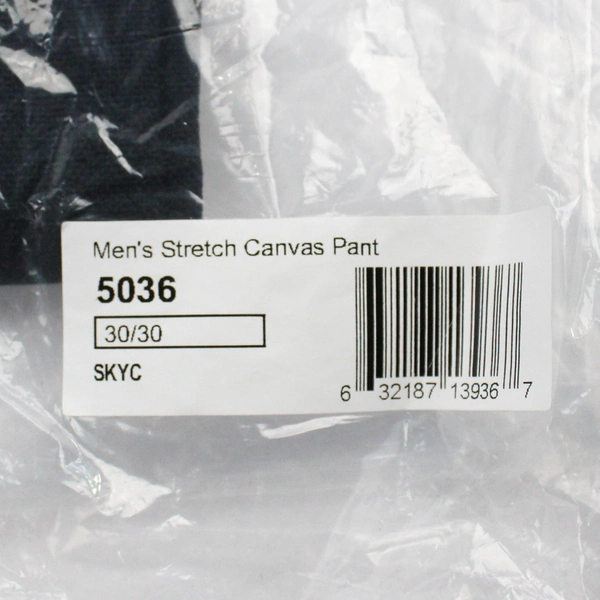 Deergear Men's Stretch Canvas Pant 30/30 Sky Captain Sealed New