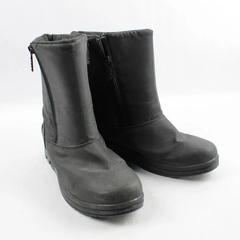 Totes Womens Boots Black Waterproof With Two Side Zip Up Size 10M