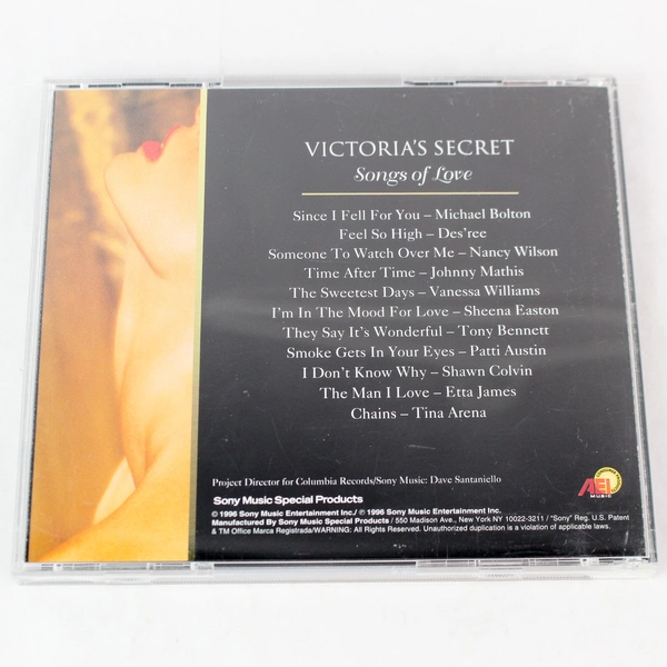 Songs of Love Victoria's Secret 1996 Sony Music Entertainment CD