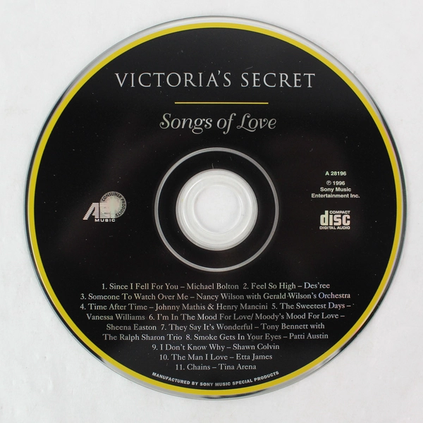 Songs of Love Victoria's Secret 1996 Sony Music Entertainment CD