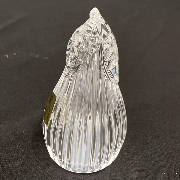 Bleikristal 24% Lead Crystal Pear Salt & Pepper Shakers with Box