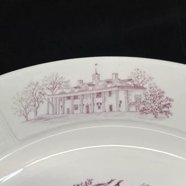 Vintage Wedgwood Capitol Washington D.C. Collector Plate 10.25" White