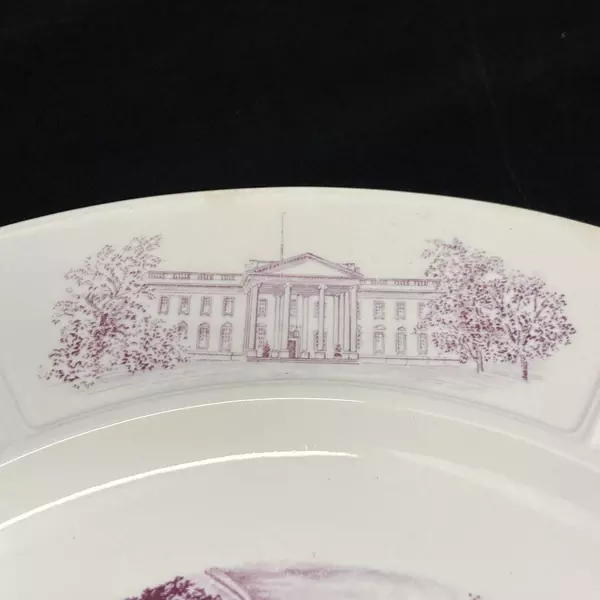 Vintage Wedgwood Capitol Washington D.C. Collector Plate 10.25" White