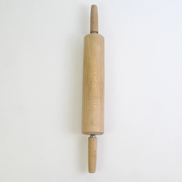 Lot of 2 Wooden Rolling Pins 7" and 9.5" Baking Cooking Kitchen Tools