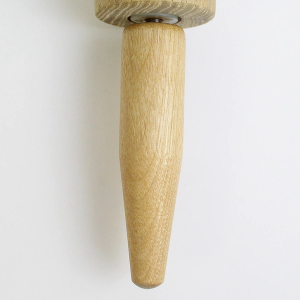 Lot of 2 Wooden Rolling Pins 7" and 9.5" Baking Cooking Kitchen Tools