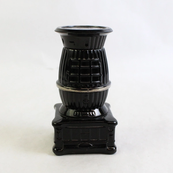 VTG Avon Pot-Belly Stove Bravo After Shave Empty Bottle with Box