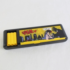 Vintage 1990s Disney Dick Tracy Plastic Pencil Box Case 