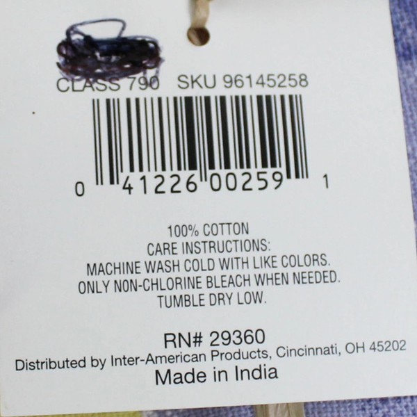 3-Piece Holiday Home Kitchen Towel Set Orange Green Purple White 