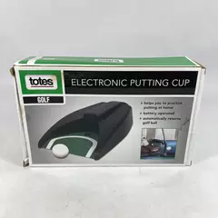 Totes Electronic Golf Putting Cup - Improve Your Skills at Home - Good Condition