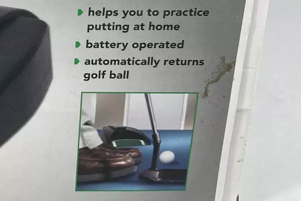 Totes Electronic Golf Putting Cup - Improve Your Skills at Home - Good Condition