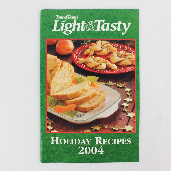 Vintage Taste of Home Light & Tasty Holiday Recipes Booklet 2004