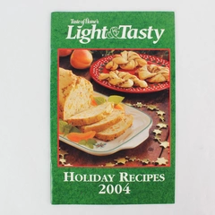 Vintage Taste of Home Light & Tasty Holiday Recipes Booklet 2004