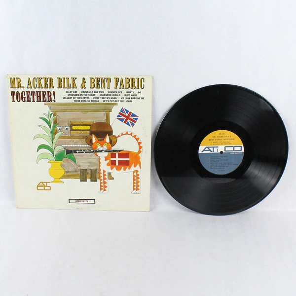 Vintage 1965 Acker Bilk & Bent Fabric Together 12" Record Atco Vinyl