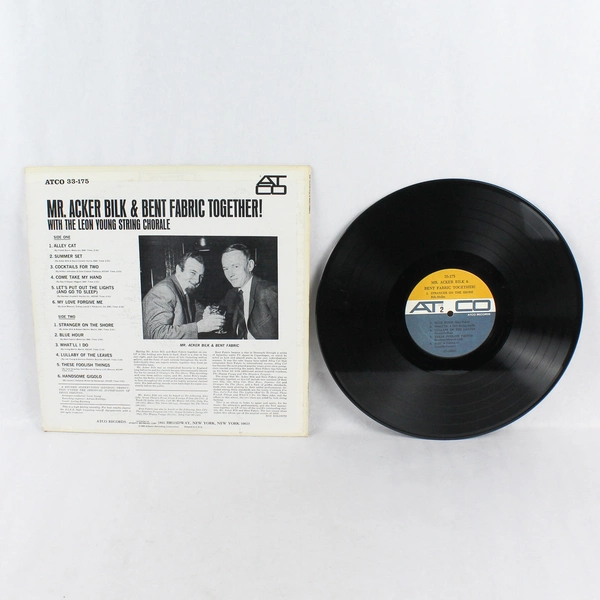 Vintage 1965 Acker Bilk & Bent Fabric Together 12" Record Atco Vinyl
