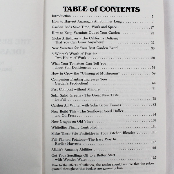 The Best Gardening Ideas For The '80s Vintage 1981 Paperback Book