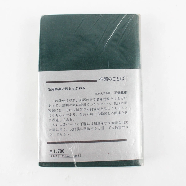 Vintage 1968 Kenkyusha's New School Japanese-English Dictionary Paperback