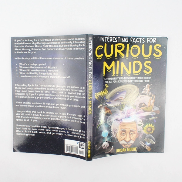 Interesting Facts for Curious Minds by Jordan Moore 2022 Trivia Book