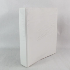 Sparco White 1.5" Three Ring Binder with Two Pockets - Good Condition