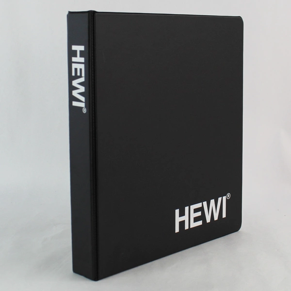 Hewi Black 1.5" Three Ring Binder - Good Pre-Owned Condition