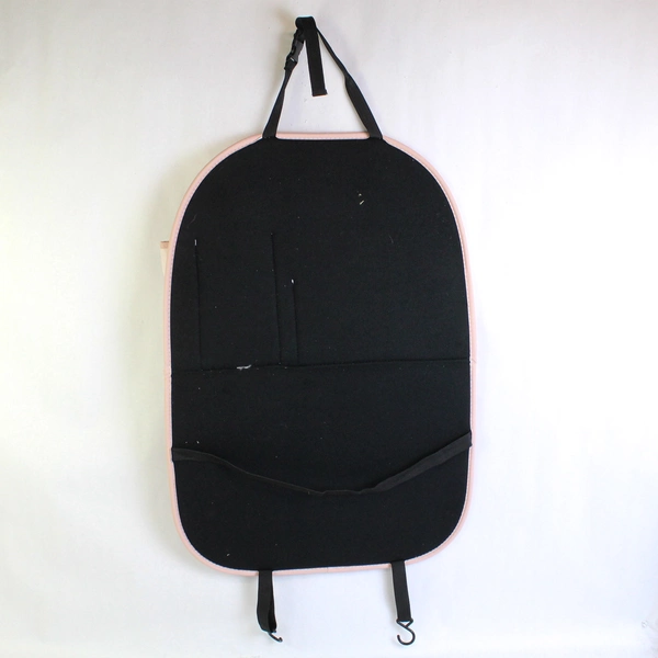 Vobomo Back Seat Organizer Storage Children Cartoon Rabbit Pink Tulips