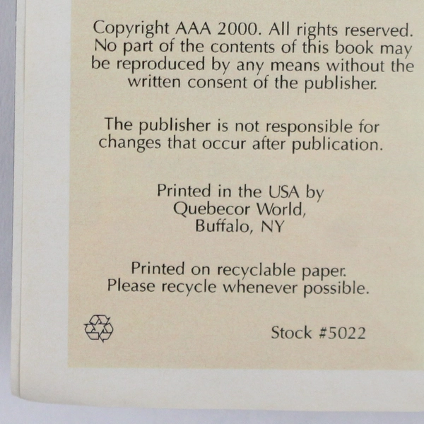 Mexico Travelbook 2000 Edition by AAA Staff Trade Paperback