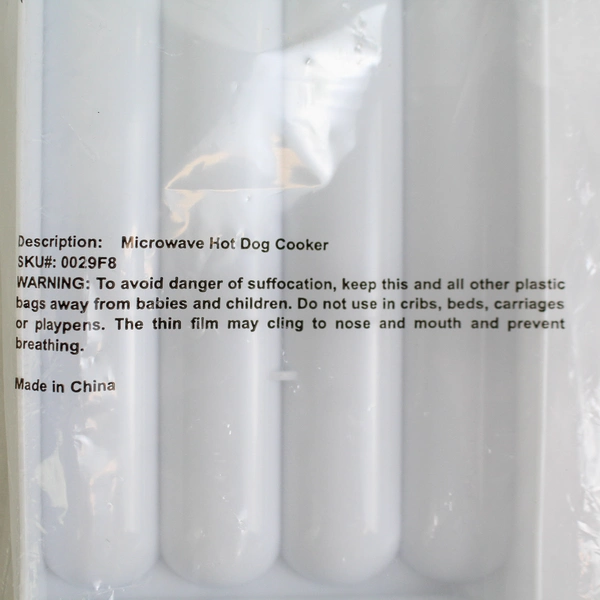 Microwave Hot Dog Cooker with Lid 4 Slot Sealed