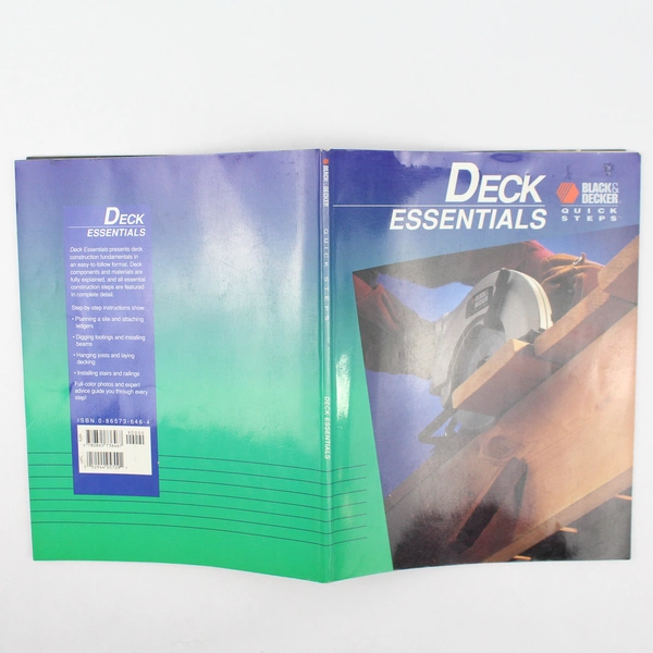 Deck Essentials by Cowles Creative Publishing 1997 Trade Paperback