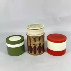 Lot of 3 Vintage Thermos Jars King Seeley Aladdin Thermos Models