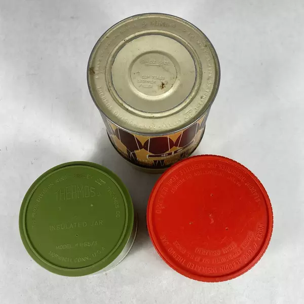 Lot of 3 Vintage Thermos Jars King Seeley Aladdin Thermos Models