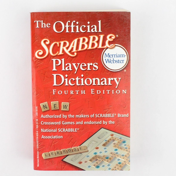 The Official Scrabble Players Dictionary by Merriam-Webster Editors 2005 Hasbro