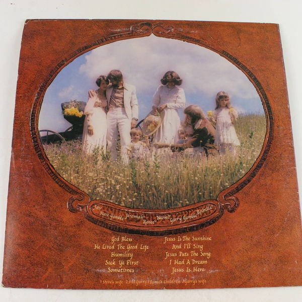 Gamble Folk Singers "God Bless" 1975 Vinyl Record Edify Productions Good Cond
