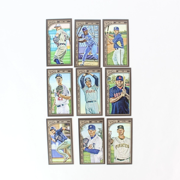 2015 Topps Gypsy Queen Mini Cards Starter Set - 9 Collectible Cards