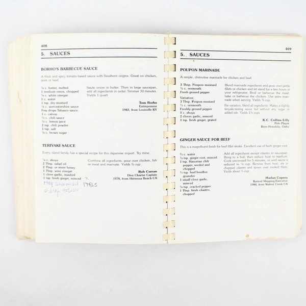 Kona Kitchens Community Cook Book Collectors Edition II