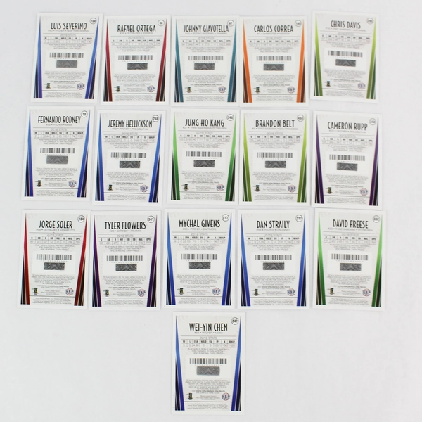 2017 Honus Bonus Game Cards Set 16 Cards Luis Severino Correa Davis