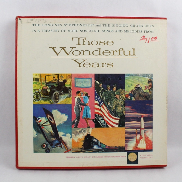 Those Wonderful Years Longines Symphonette Vinyl Record Box Set of 6