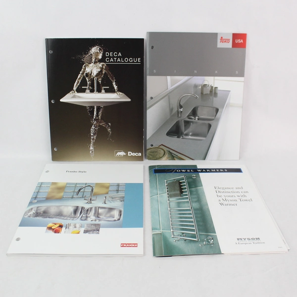 Lot of 4 Kitchen & Bath Catalogs - Sinks, Tubs, Fixtures & Accessories