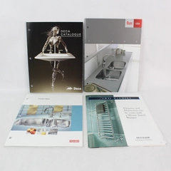 Lot of 4 Kitchen & Bath Catalogs - Sinks, Tubs, Fixtures & Accessories