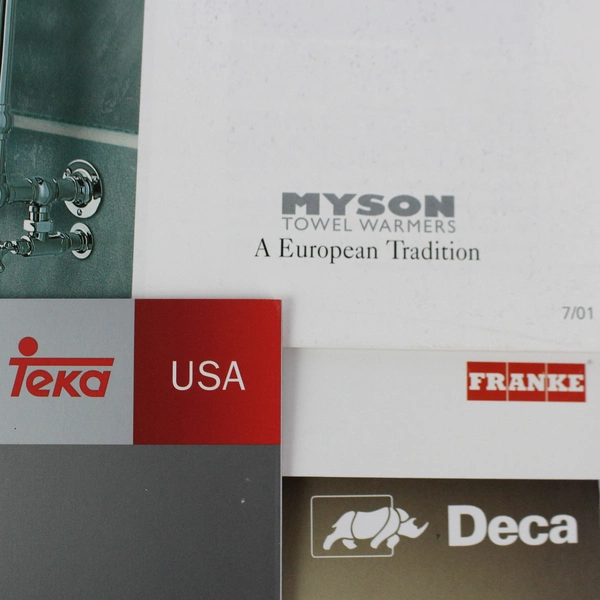 Lot of 4 Kitchen & Bath Catalogs - Sinks, Tubs, Fixtures & Accessories