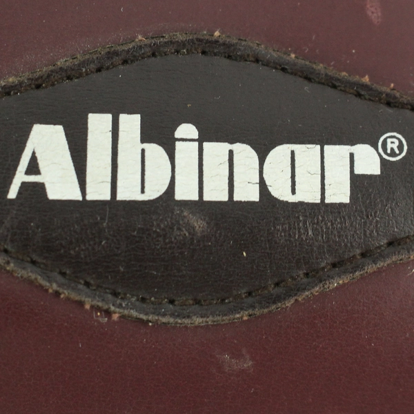 Albinar Maroon Faux Leather Camera Bag AB-100 - Pre-Owned, Stylish Accessory