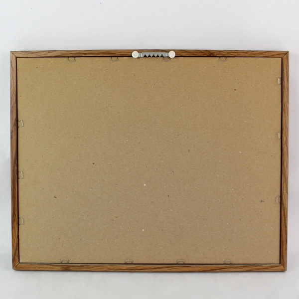 Framed Wash Bowl Basin Illustrated Print 15x12" Home Decor Art