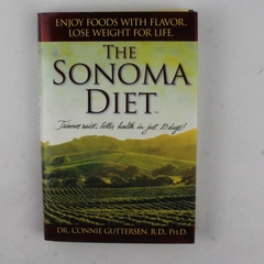 The Sonoma Diet by Connie Guttersen 2005 Hardcover