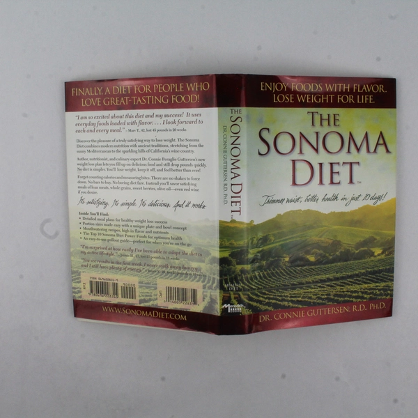 The Sonoma Diet by Connie Guttersen 2005 Hardcover