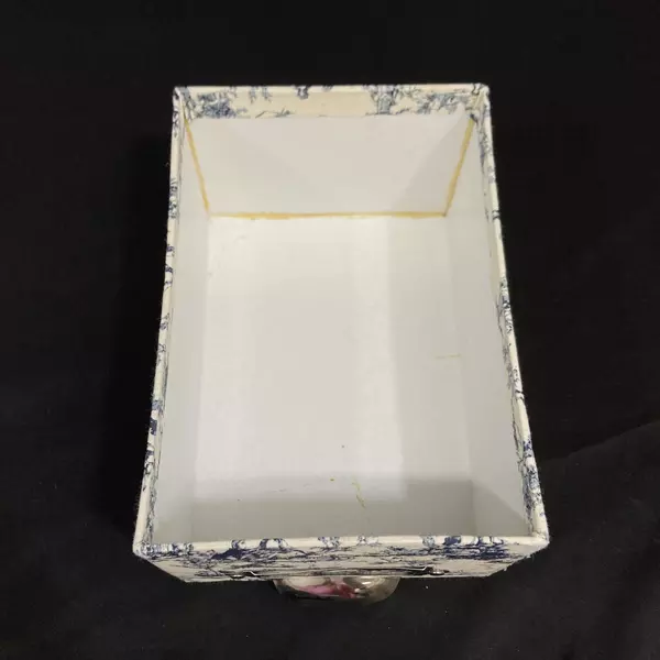 Lot of 2 Sierra Pacific Crafts Victorian Recipe Card Boxes - Pre-Owned