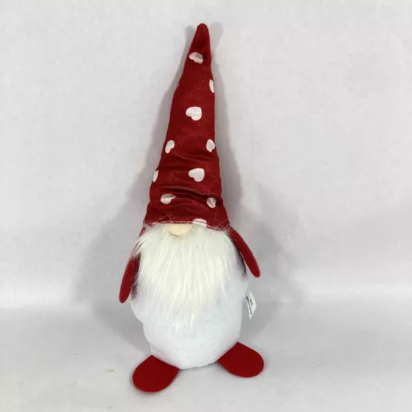 2 Valentines Day Weighted Bottom Gnome Plush Table Mantle Shelf Decor Figurines