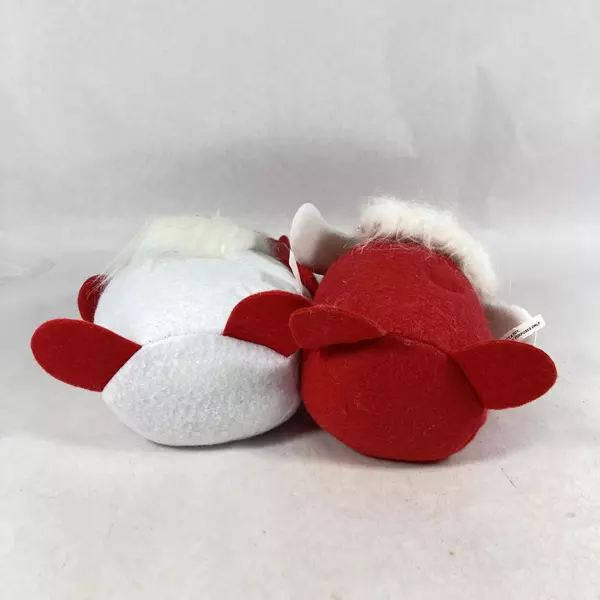 2 Valentines Day Weighted Bottom Gnome Plush Table Mantle Shelf Decor Figurines