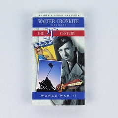 Walter Cronkite Remembers WWII 1997 VHS - Good Condition, Sold As-Is