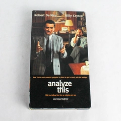 Analyze This VHS 1999 Comedy Robert De Niro Billy Crystal Warner Bros.