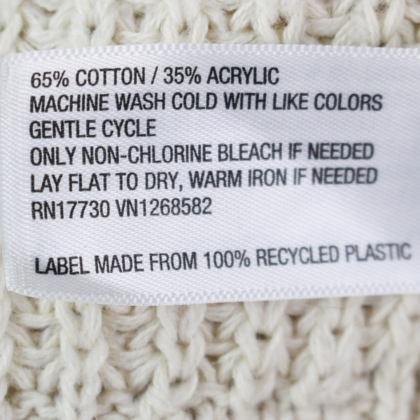 Universal Threads Women's L Beige Open Front Sweater Cardigan - Pre-owned